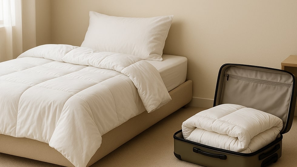 مزایای استفاده از لحاف لایت برای تمام فصول و خواب بهتر | ورونیکا